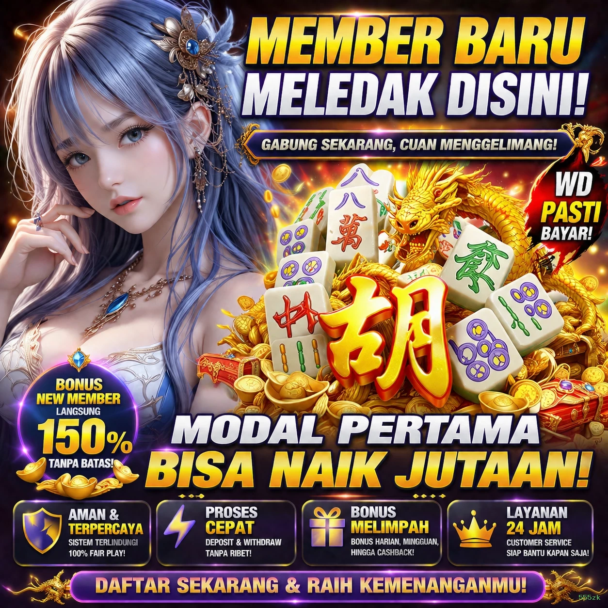 Cara Mendaftar dan Verifikasi Akun di 555zk